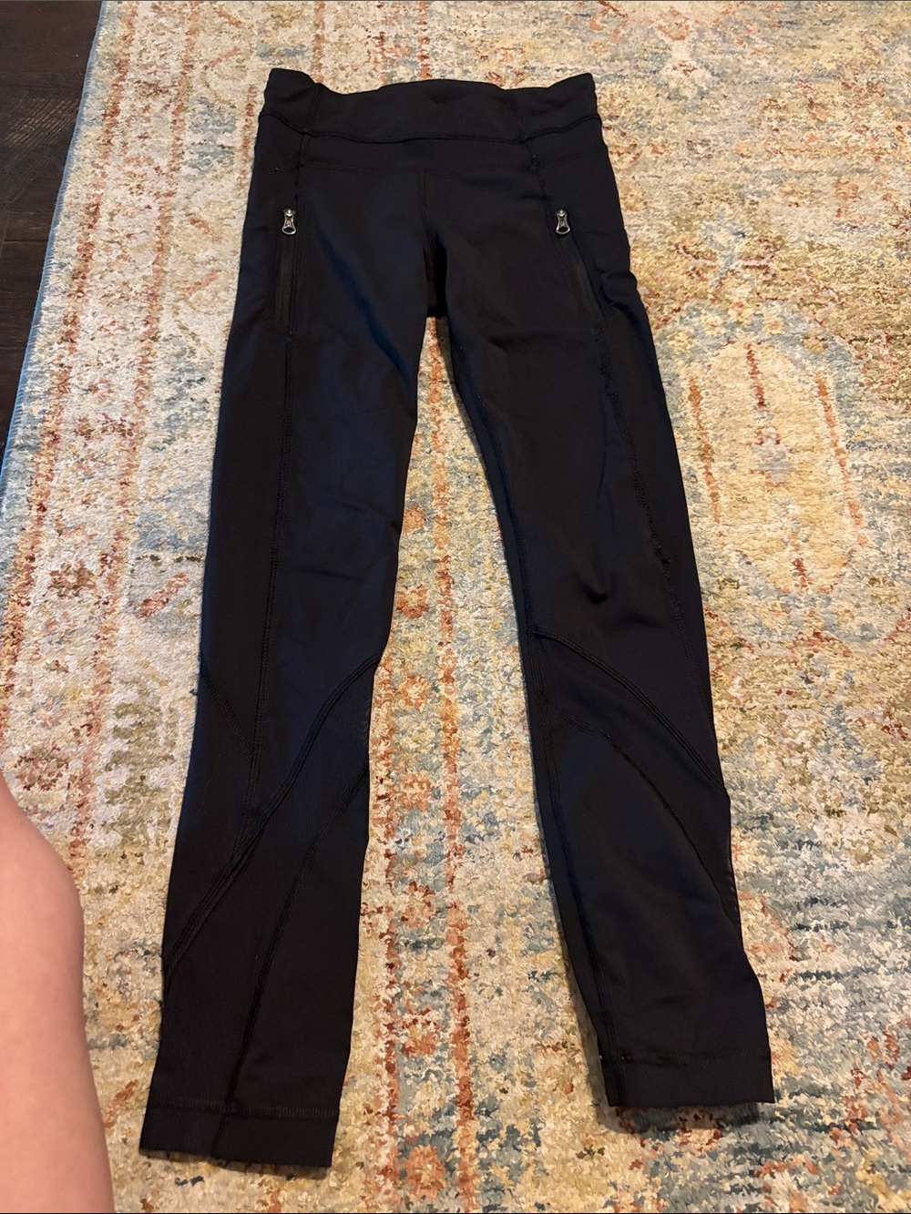 lululemon athletica Black Zip-Pocket Jogger Pants